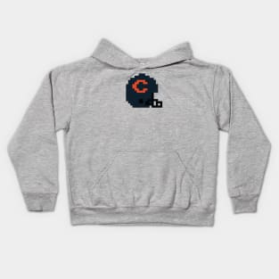 8 Bit8 Bit Chicago Bears Helmet Helmet Kids Hoodie